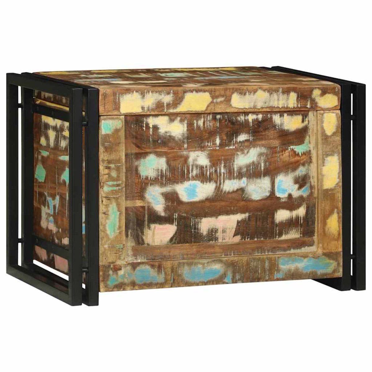 vidaXL Κουτί αποθήκευσης 60 x 40 x 41 εκ ανακυκλωμένο ξύλο