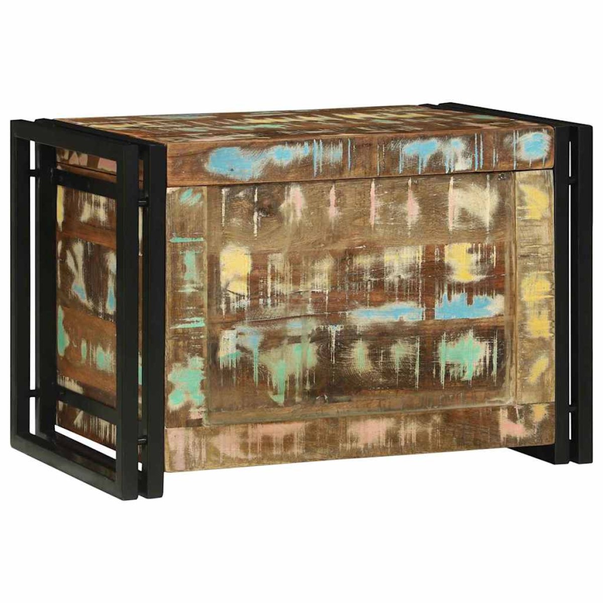 vidaXL Κουτί αποθήκευσης 60 x 40 x 41 εκ ανακυκλωμένο ξύλο