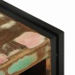 vidaXL Ράφι Κρασιού 2 τμχ. 46 x 35 x 27,5 εκ. Στερεό Ανακτηθέν Ξύλο