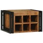 vidaXL Ράφι Κρασιού 2 τμχ. 46 x 35 x 27,5 εκ. Στερεό Ξύλο Ακακίας