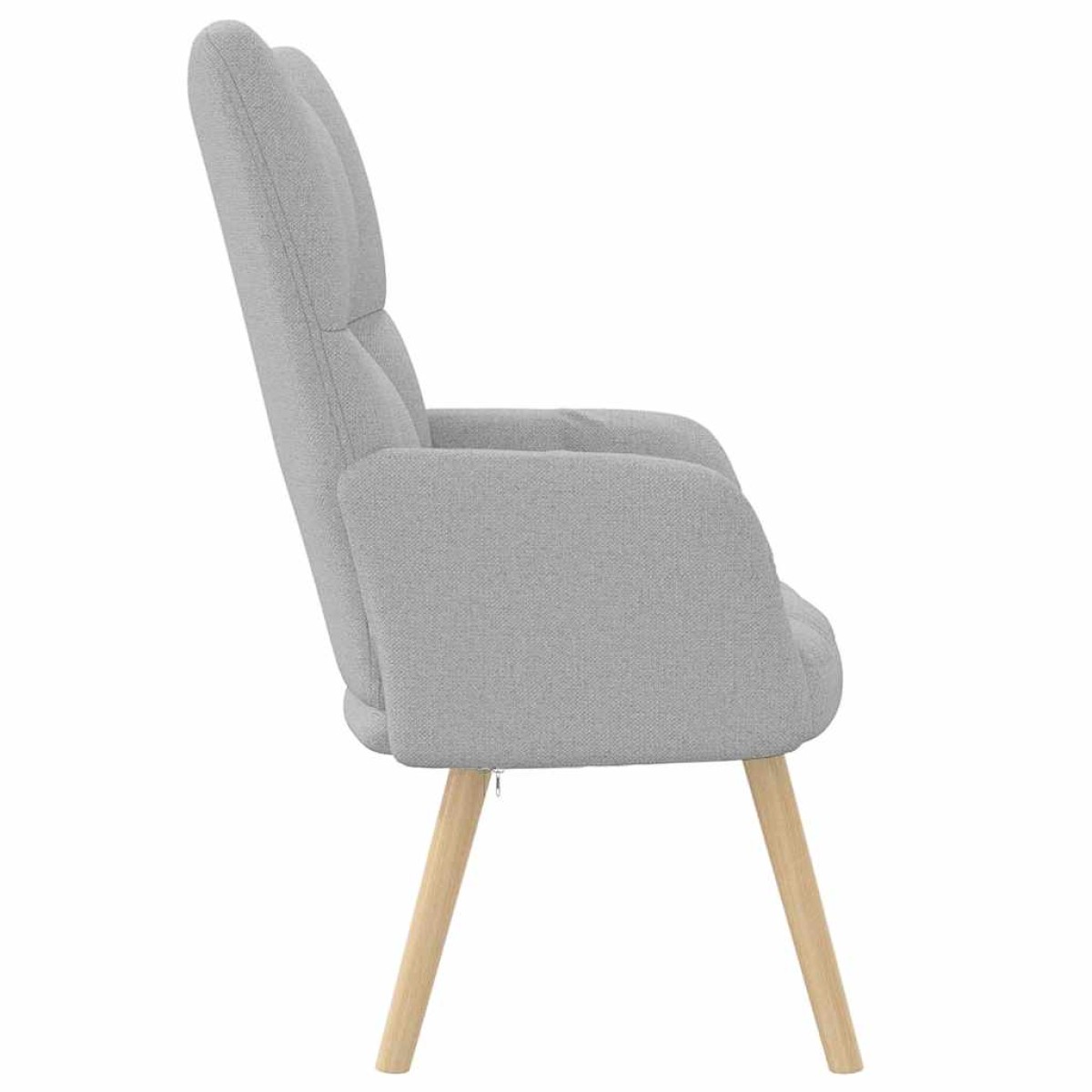 vidaXL Καρέκλα χαλάρωσης Cloud Grey Fabric