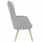 vidaXL Καρέκλα χαλάρωσης Cloud Grey Fabric