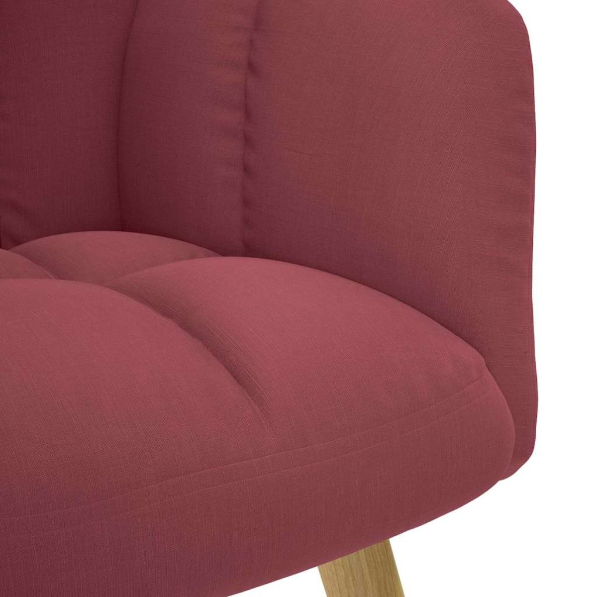vidaXL Πολυθρόνα Relax Μπορντό Υφασμάτινη