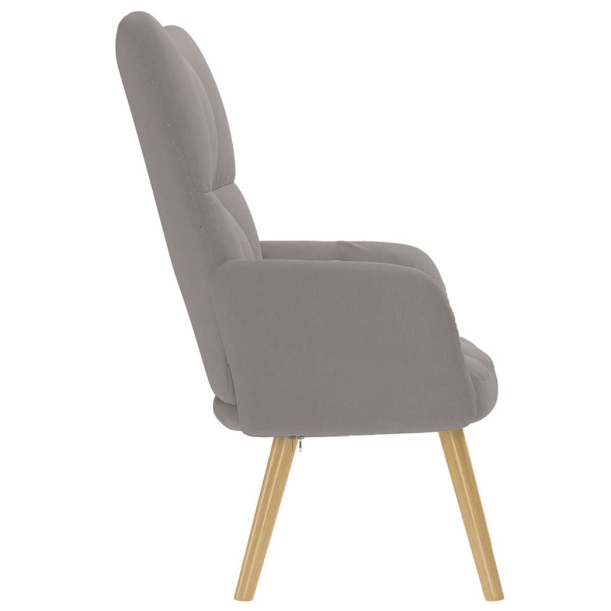 vidaXL Πολυθρόνα Relax Taupe Υφασμάτινη