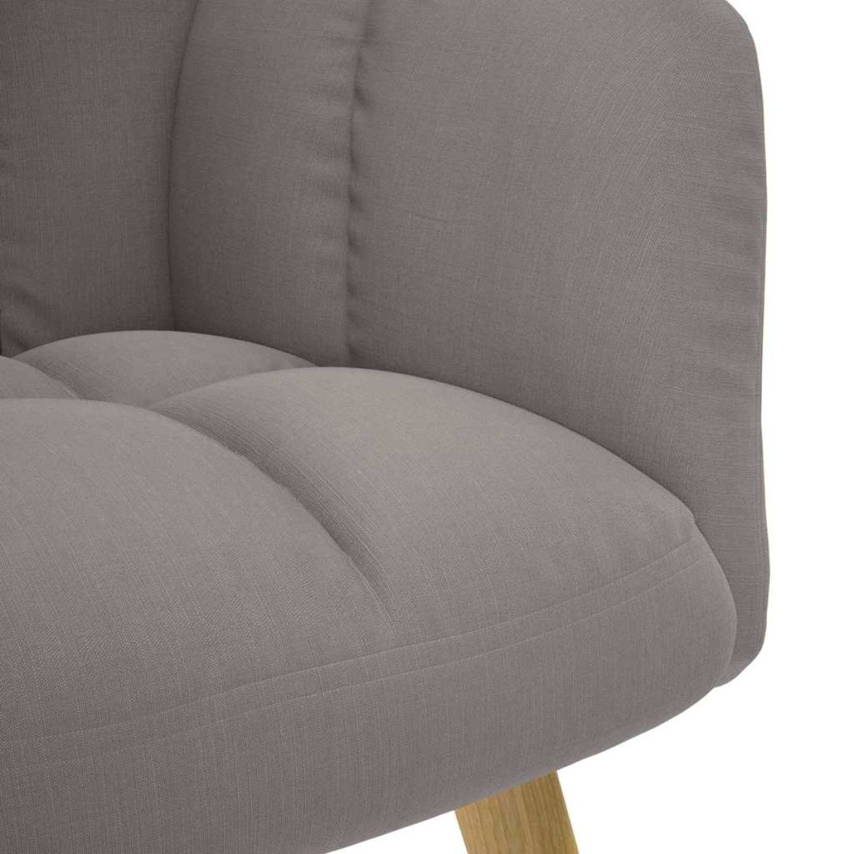 vidaXL Πολυθρόνα Relax Taupe Υφασμάτινη