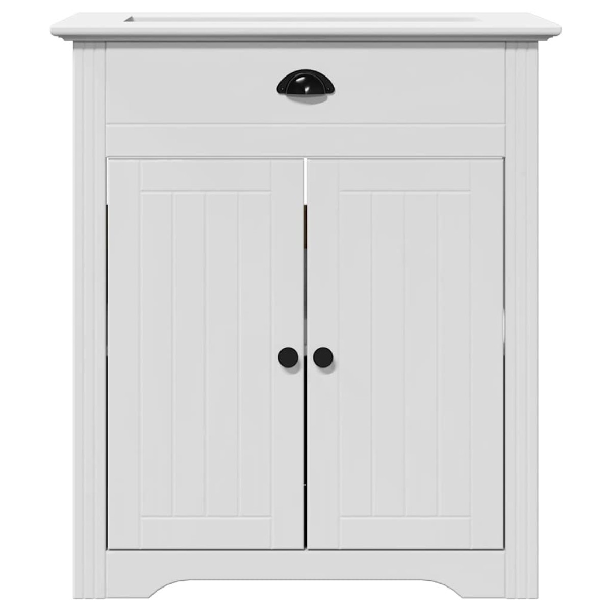 vidaXL Ντουλάπι νιπτήρα μπάνιου "BODO" Λευκό 70x35x80 cm