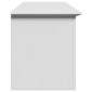 Πάγκος διαδρόμου vidaXL "BODO" Λευκό 114x40x45 cm