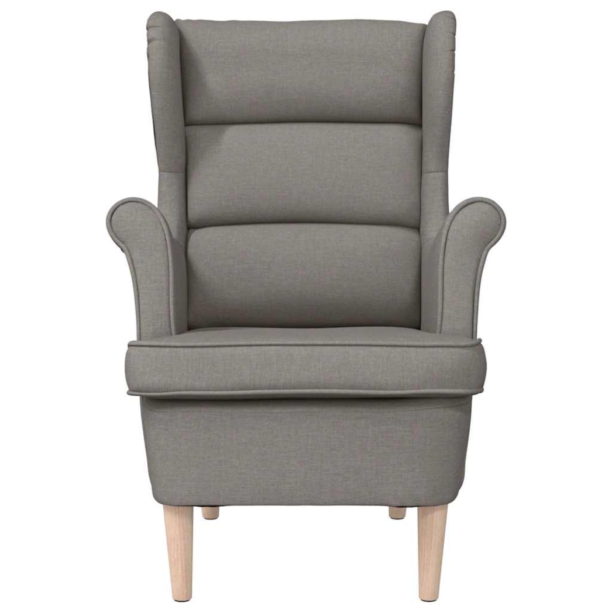 vidaXL πολυθρόνα Taupe 74x84x100 cm Ύφασμα