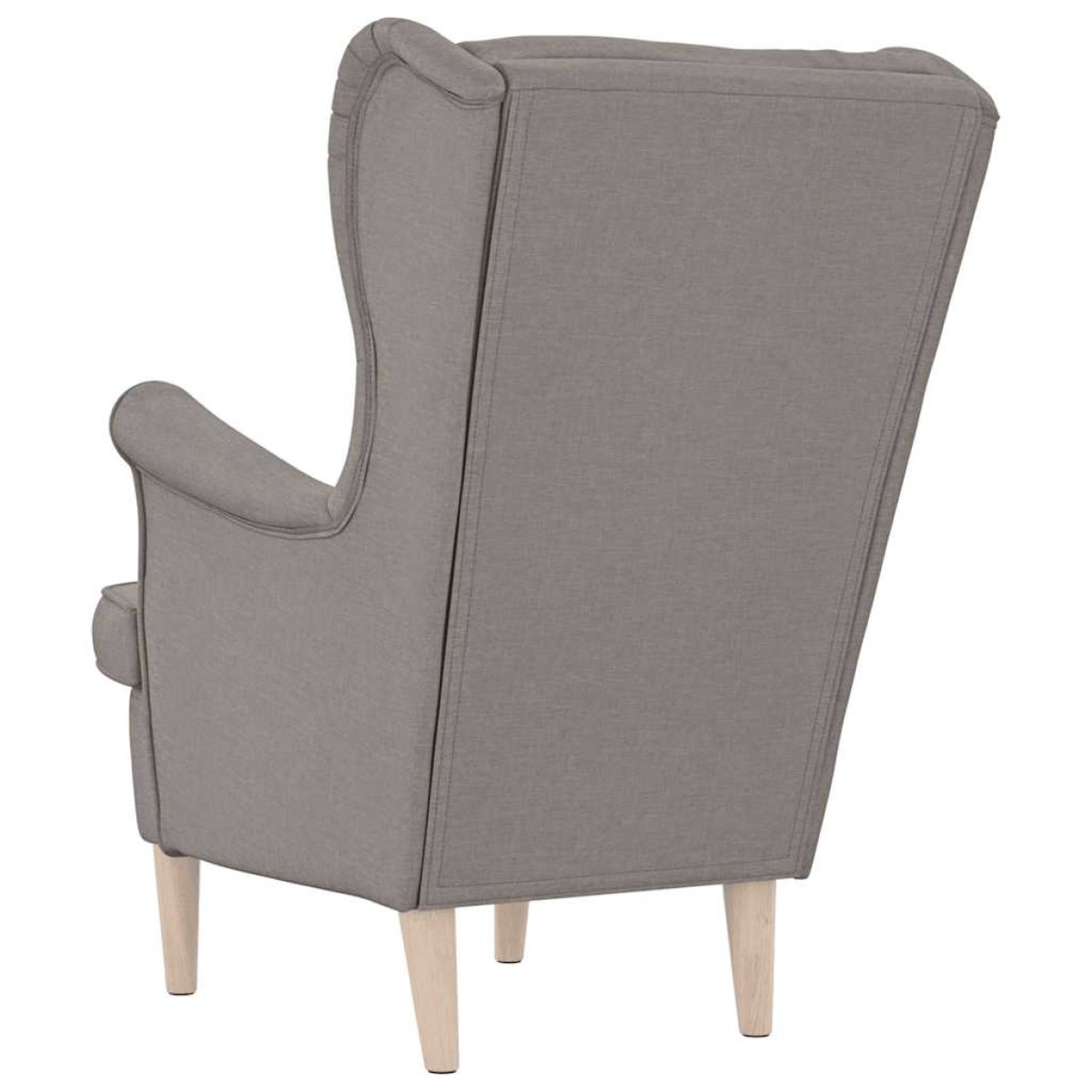 vidaXL πολυθρόνα Taupe 74x84x100 cm Ύφασμα