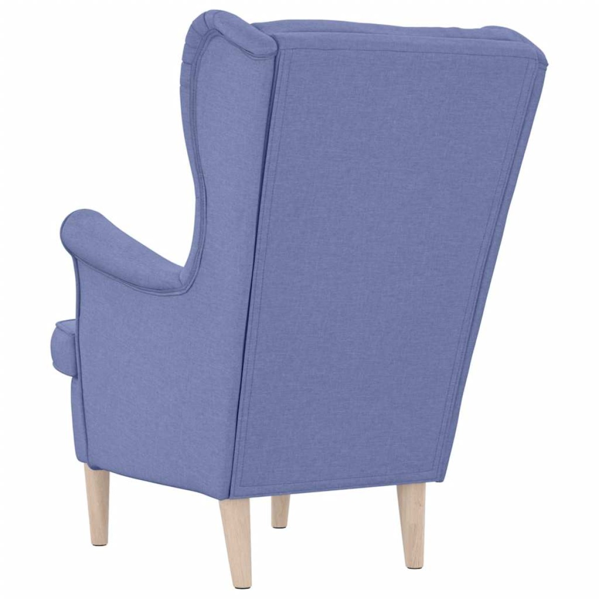vidaXL πολυθρόνα τζιν μπλε 74x84x100 cm ύφασμα