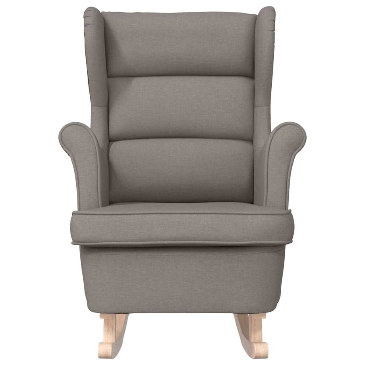 vidaXL Κουνιστή καρέκλα Taupe 74x90x102 cm Ύφασμα