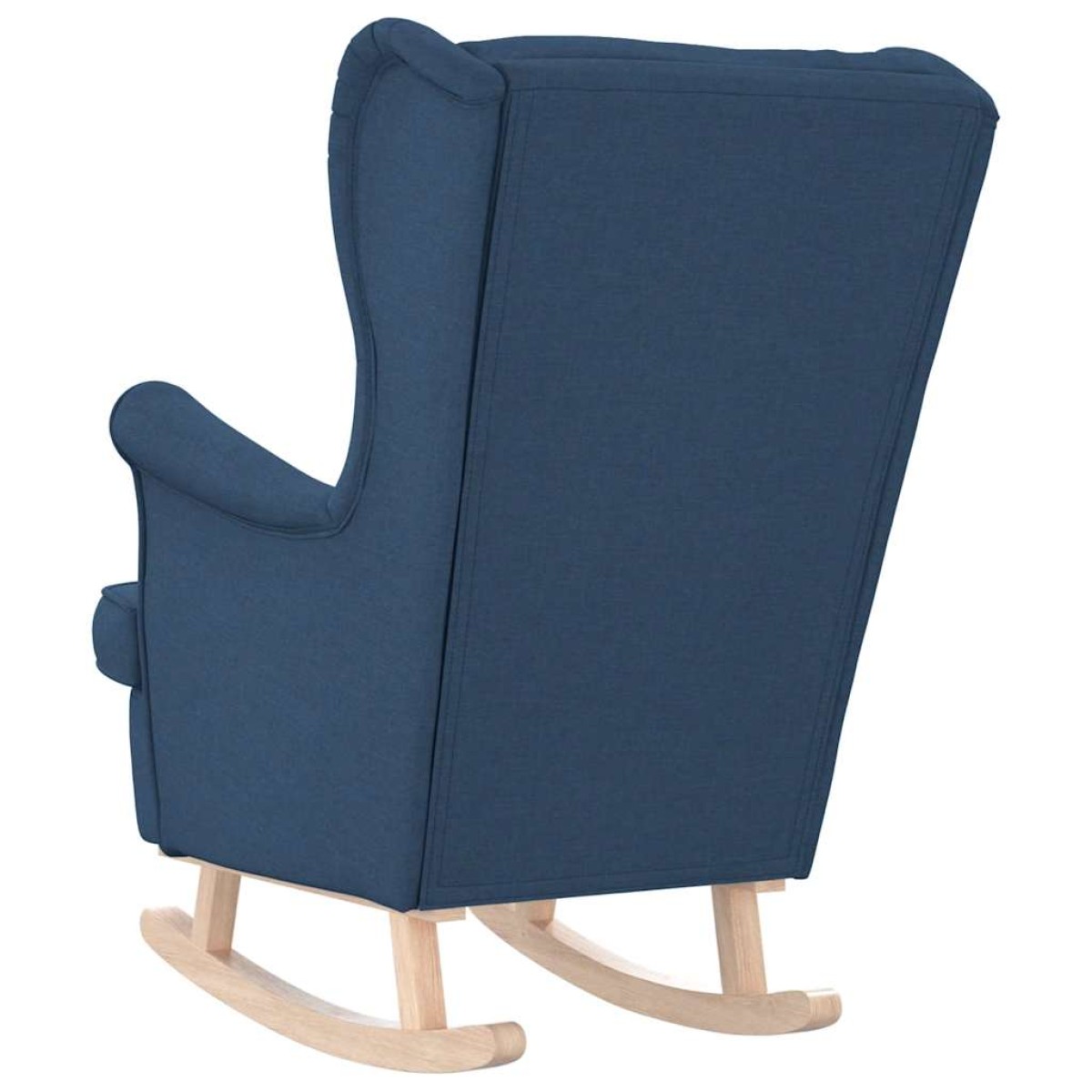 vidaXL Κουνιστή καρέκλα μπλε 74x90x102 cm Ύφασμα