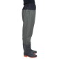 vidaXL Waist Waders με μπότες σκούρο πράσινο μέγεθος 39
