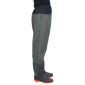 vidaXL Waist Waders με μπότες σκούρο πράσινο μέγεθος 41