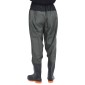 vidaXL Waist Waders με μπότες σκούρο πράσινο μέγεθος 41