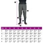 vidaXL Waist Waders με μπότες σκούρο πράσινο μέγεθος 42