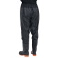 vidaXL Waist Waders με μπότες Μαύρο μέγεθος 43