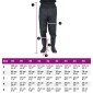 vidaXL Waist Waders με μπότες Μαύρο μέγεθος 43