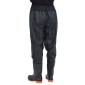 vidaXL Waist Waders με μπότες Μαύρο μέγεθος 46
