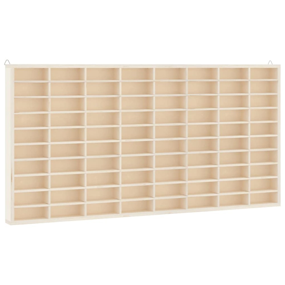 vidaXL Ξύλινη Βιτρίνα Συλλεκτών με 80 Θέσεις 80x4,5x40,5 εκ.
