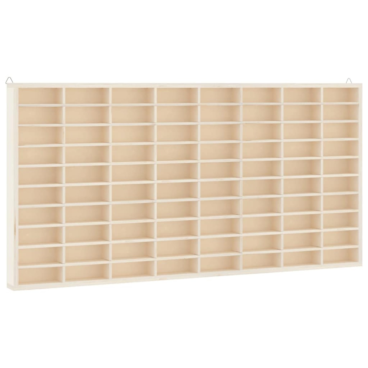 vidaXL Ξύλινη Βιτρίνα Συλλεκτών με 80 Θέσεις 80x4,5x40,5 εκ.
