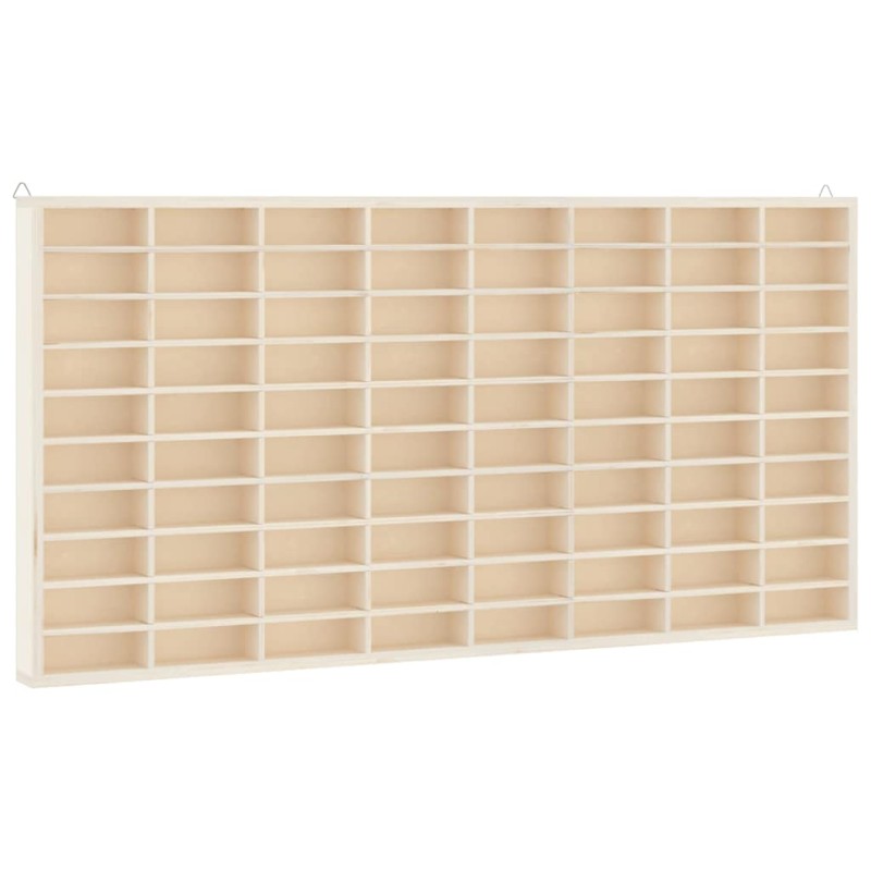 vidaXL Ξύλινη Βιτρίνα Συλλεκτών με 80 Θέσεις 80x4,5x40,5 εκ.