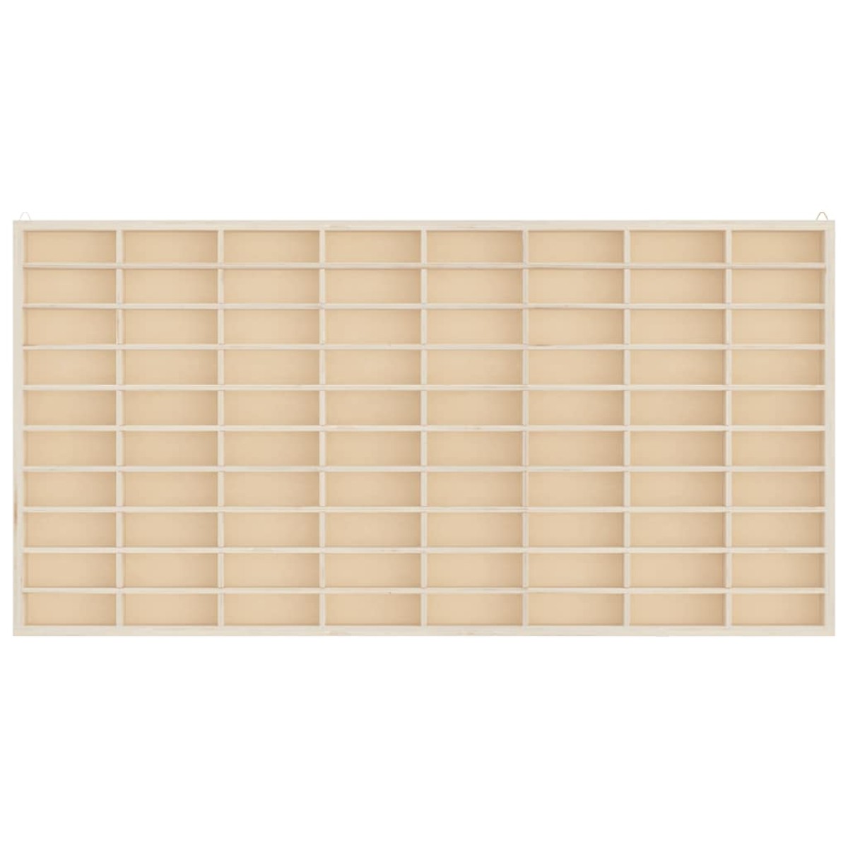 vidaXL Ξύλινη Βιτρίνα Συλλεκτών με 80 Θέσεις 80x4,5x40,5 εκ.