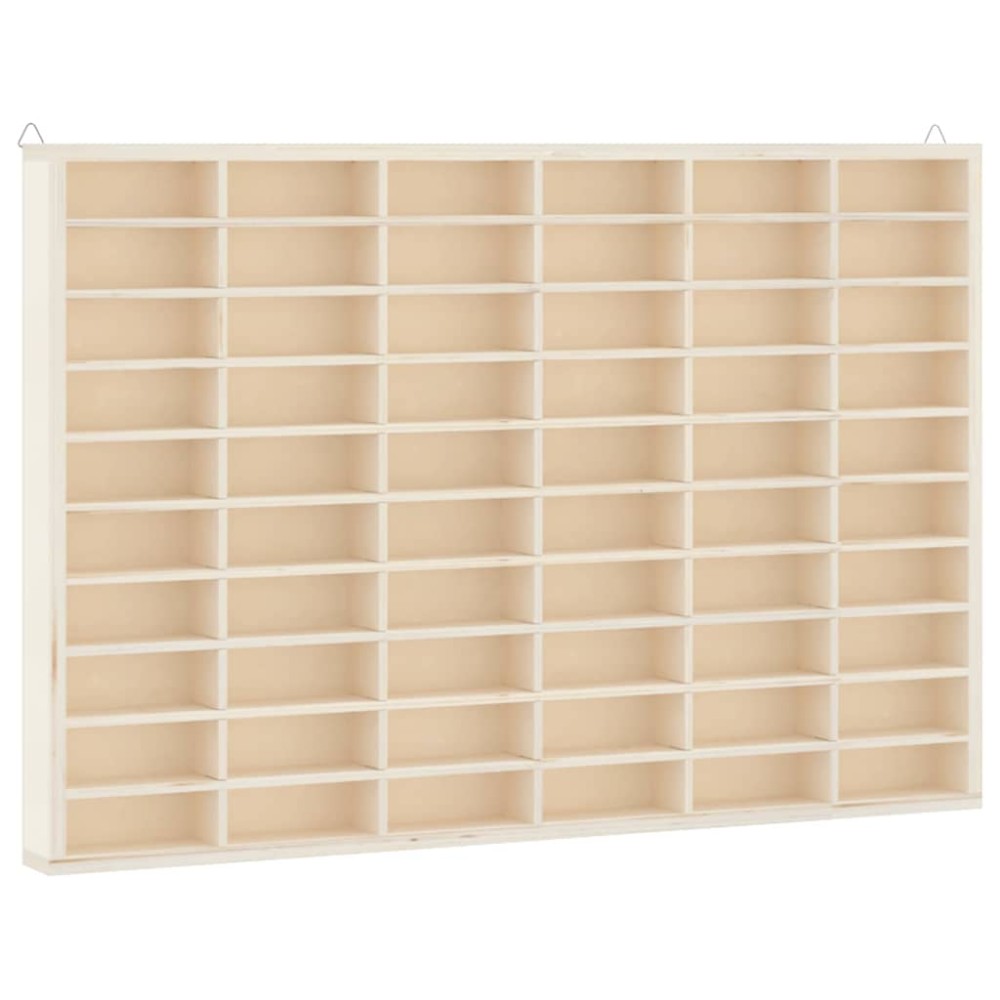 vidaXL Ξύλινη Βιτρίνα Συλλεκτών με 60 Θέσεις 60x4,5x40,5 εκ.