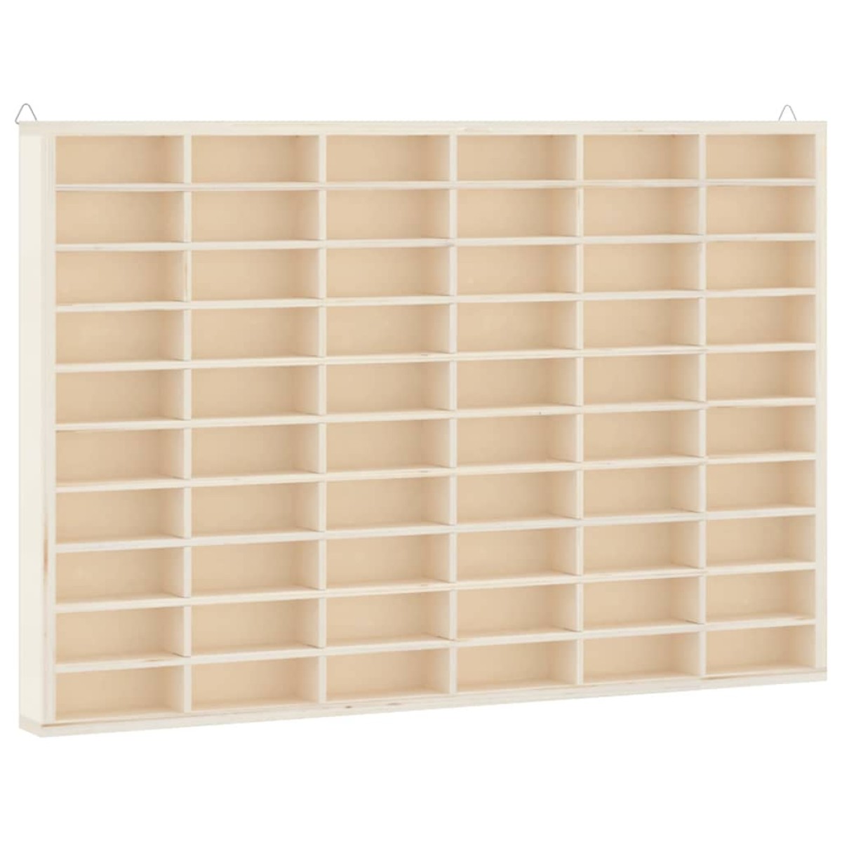 vidaXL Ξύλινη Βιτρίνα Συλλεκτών με 60 Θέσεις 60x4,5x40,5 εκ.