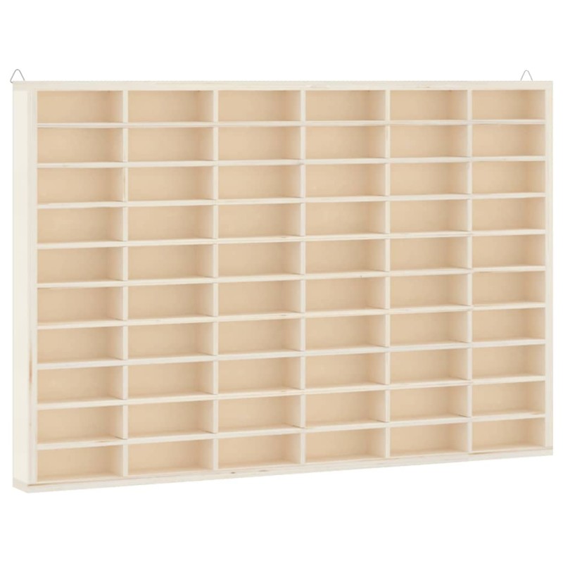 vidaXL Ξύλινη Βιτρίνα Συλλεκτών με 60 Θέσεις 60x4,5x40,5 εκ.
