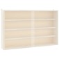 vidaXL Ξύλινη Βιτρίνα Συλλεκτών με Πόρτες 60x8,5x37 εκ.