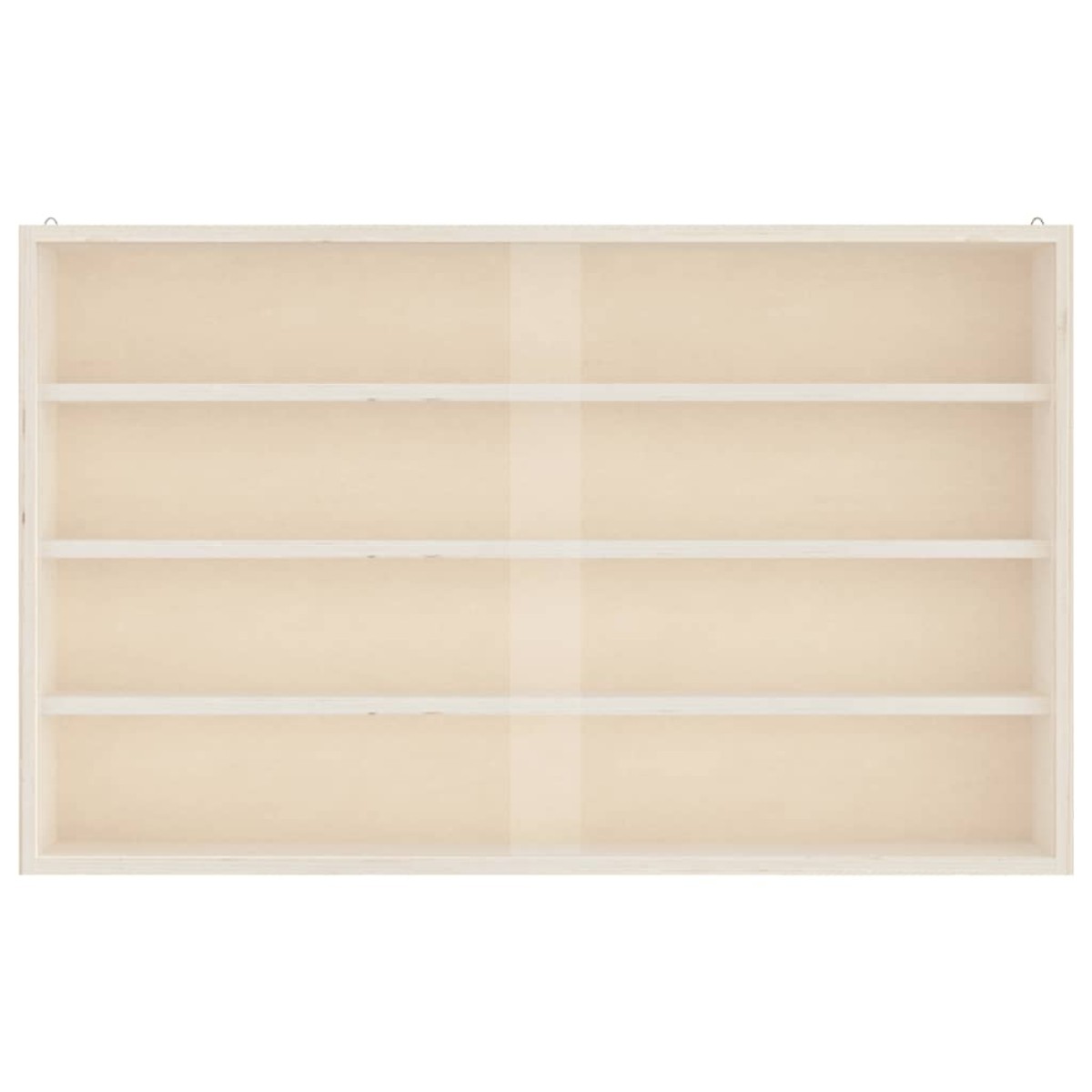 vidaXL Ξύλινη Βιτρίνα Συλλεκτών με Πόρτες 60x8,5x37 εκ.