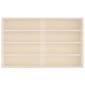 vidaXL Ξύλινη Βιτρίνα Συλλεκτών με Πόρτες 60x8,5x37 εκ.