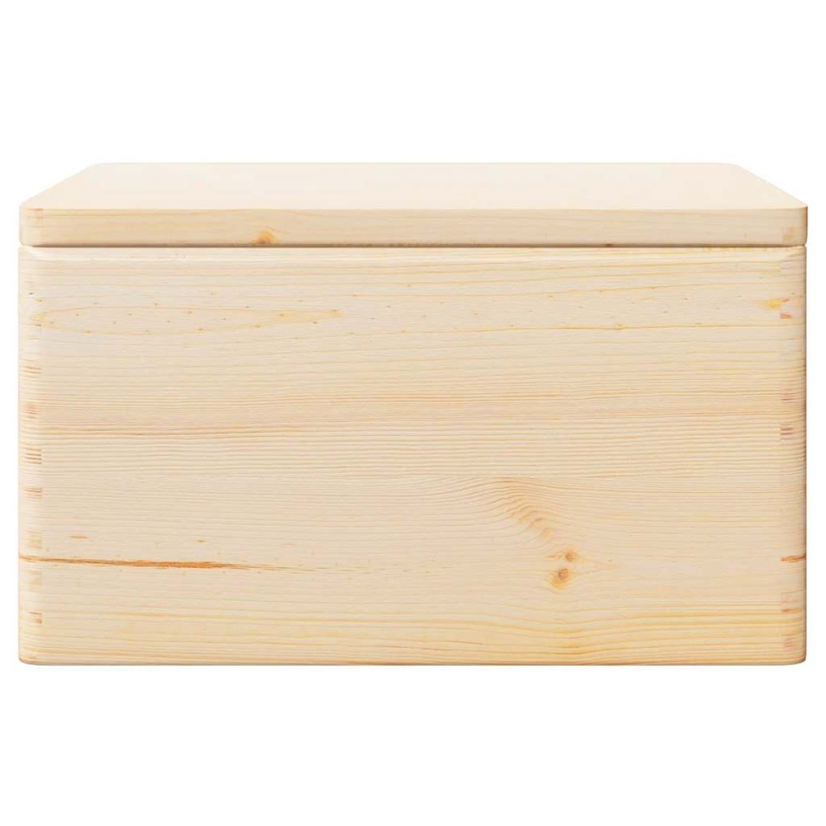 vidaXL Ξύλινο κουτί με καπάκι και χειρολαβές 40x30x23 cm