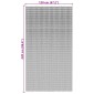 vidaXL Έντομο κουρτίνα πόρτας Σκούρο γκρι 120x220 cm Μπαμπού