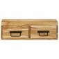 vidaXL Επίτοιχο ντουλάπι τηλεόρασης 60x30x19 cm Μασίφ ξύλο ακακίας