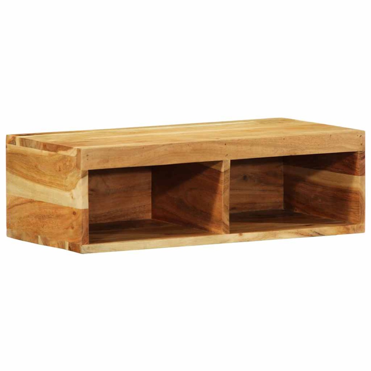 vidaXL Επίτοιχο ντουλάπι τηλεόρασης 60x30x19 cm Μασίφ ξύλο ακακίας