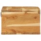 vidaXL Επίτοιχο ντουλάπι τηλεόρασης 60x30x19 cm Μασίφ ξύλο ακακίας