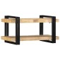 vidaXL Ράφι τοίχου 70x33x35 cm Στερεό ακατέργαστο ξύλο Mango