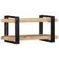 vidaXL Ράφι τοίχου 70x33x35 cm Στερεό ακατέργαστο ξύλο Mango