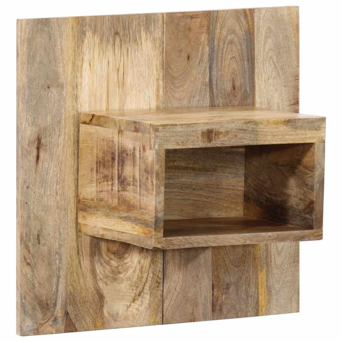 vidaXL Κομοδίνο 50x27x50 cm Στερεό ακατέργαστο ξύλο Μάνγκο