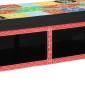 vidaXL Ντουλάπι TV Πολύχρωμο 80 x 30 x 22 εκ Επεξεργασμένο ξύλο