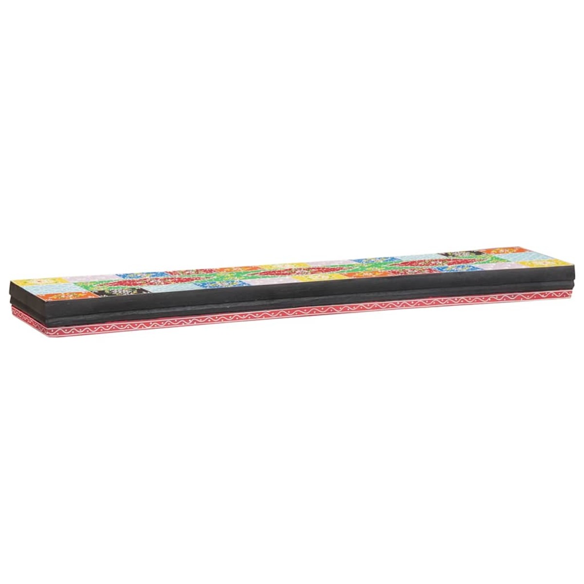 vidaXL Ράφια Τοίχου Επιτοίχιο Πολύχρωμο 100 x 20 x 6 cm