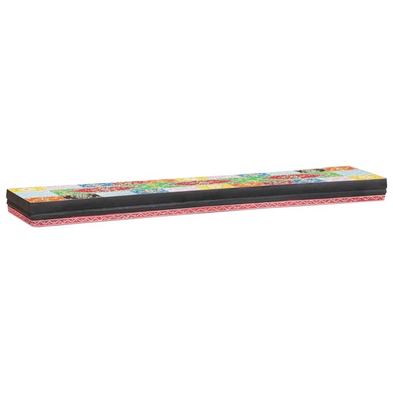 vidaXL Ράφια Τοίχου Επιτοίχιο Πολύχρωμο 100 x 20 x 6 cm