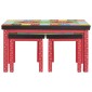 vidaXL End Table 2 τμχ. Πολύχρωμο 90 x 40 x 50 cm