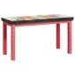 vidaXL End Table 2 τμχ. Πολύχρωμο 90 x 40 x 50 cm