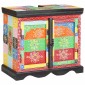 vidaXL Ντουλάπι νιπτήρα Καφέ 60 x 35 x 55 cm Στερεό ξύλο μάνγκο