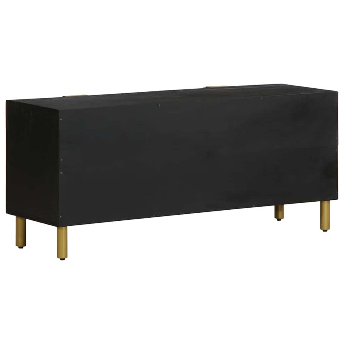vidaXL Έπιπλο Τηλεόρασης Μαύρο 105 x 33 x 46 εκ. Επεξεργασμένο Ξύλο