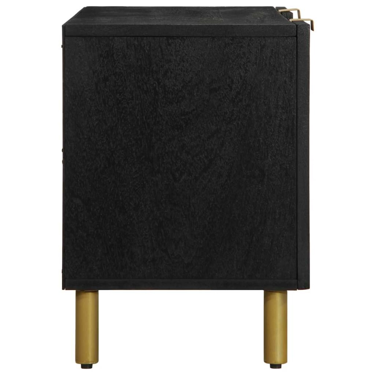 vidaXL Έπιπλο Τηλεόρασης Μαύρο 105x33x46 εκ. από Επεξεργασμένο Ξύλο