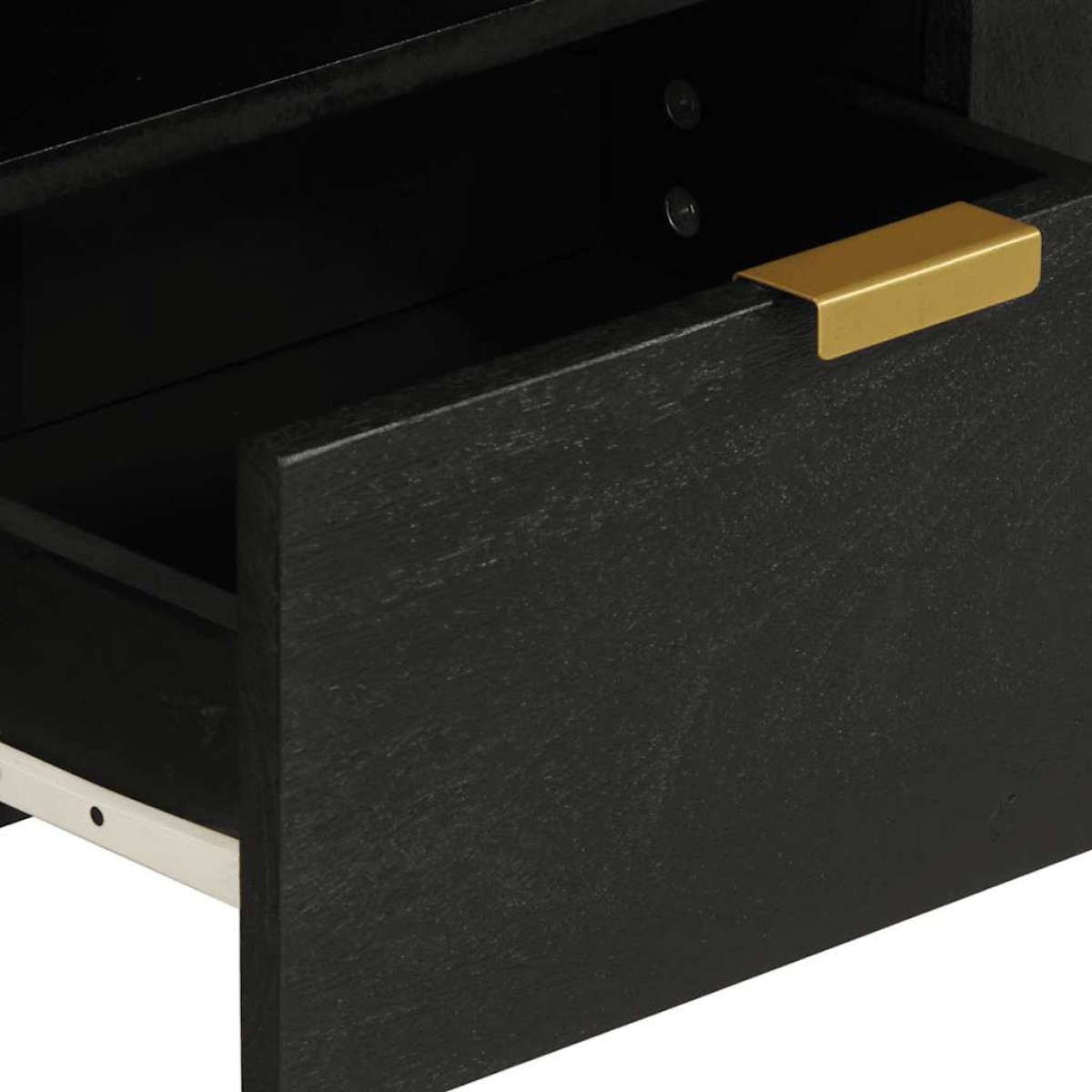 vidaXL Έπιπλο Τηλεόρασης Μαύρο 105x33x46 εκ. από Επεξεργασμένο Ξύλο